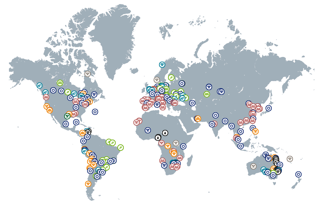 mapa de operaciones